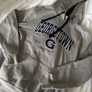 Georgetown Gray Hoodie Sweater